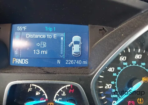 2014 Ford Escape Se z USA, uszkodzony, nr VIN 1FMCU0GX3EUC90217
